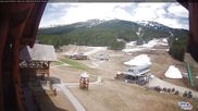 Archived webcam image showing Base Area Lake Louise on 24 May 2026 at 22:12