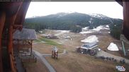 Archived webcam image showing Base Area Lake Louise on 25 May 2026 at 02:12