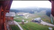 Archived webcam image showing Base Area Lake Louise on 11 Aug 2026 at 14:47