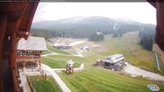Archived webcam image showing Base Area Lake Louise on 11 Aug 2026 at 20:47
