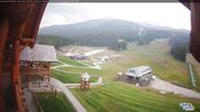 Archived webcam image showing Base Area Lake Louise on 11 Aug 2026 at 22:47