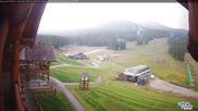 Archived webcam image showing Base Area Lake Louise on 12 Aug 2026 at 00:47