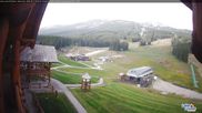 Archived webcam image showing Base Area Lake Louise on 12 Aug 2026 at 02:47