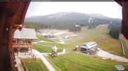 Archived webcam image showing Base Area Lake Louise on 21 Aug 2026 at 20:37