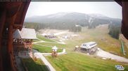 Archived webcam image showing Base Area Lake Louise on 21 Aug 2026 at 22:37