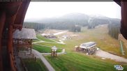 Archived webcam image showing Base Area Lake Louise on 22 Aug 2026 at 02:37