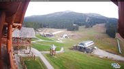 Archived webcam image showing Base Area Lake Louise on 2 Sep 2026 at 18:45