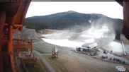 Archived webcam image showing Base Area Lake Louise on 20 Oct 2026 at 16:32
