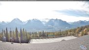 Archived webcam image showing Lake Louise - Whitehorn Lodge on 15 Oct 2026 at 22:22