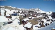 Archived webcam image showing Aletsch Arena: Dorf Bettmeralp on 13 Mar 2026 at 10:34