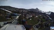 Archived webcam image showing Aletsch Arena: Dorf Bettmeralp on 28 Apr 2026 at 08:52