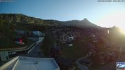 Archived webcam image showing Aletsch Arena: Dorf Bettmeralp on 28 May 2026 at 06:48