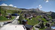 Archived webcam image showing Aletsch Arena: Dorf Bettmeralp on 28 May 2026 at 10:48