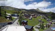 Archived webcam image showing Aletsch Arena: Dorf Bettmeralp on 12 Jun 2026 at 14:59