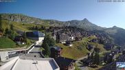 Archived webcam image showing Aletsch Arena: Dorf Bettmeralp on 12 Jul 2026 at 08:39