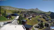 Archived webcam image showing Aletsch Arena: Dorf Bettmeralp on 12 Jul 2026 at 10:39