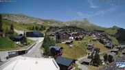 Archived webcam image showing Aletsch Arena: Dorf Bettmeralp on 12 Jul 2026 at 12:39