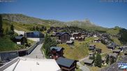 Archived webcam image showing Aletsch Arena: Dorf Bettmeralp on 12 Jul 2026 at 14:39