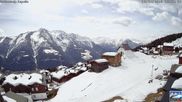 Archiviertes Webcam Bild: Aletsch Arena: Kapelle Bettmeralp am 10.04.2026 um 12:50 Uhr