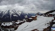 Archiviertes Webcam Bild: Aletsch Arena: Kapelle Bettmeralp am 12.04.2026 um 14:50 Uhr