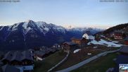 Archiviertes Webcam Bild: Aletsch Arena: Kapelle Bettmeralp am 02.05.2026 um 06:30 Uhr