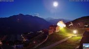 Archiviertes Webcam Bild: Aletsch Arena: Kapelle Bettmeralp am 02.07.2026 um 04:38 Uhr