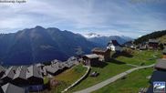 Archiviertes Webcam Bild: Aletsch Arena: Kapelle Bettmeralp am 26.08.2026 um 10:02 Uhr
