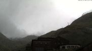 Archived webcam image showing Luckner mountain hut on 12 Jun 2026 at 08:58
