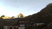 Archived webcam image showing Luckner mountain hut on 1 Oct 2026 at 08:00