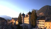Archived webcam image showing Lienz city on 12 Jul 2026 at 06:12