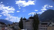 Archived webcam image showing Lienz city on 12 Jul 2026 at 12:12