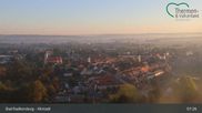 Archived webcam image showing Old Town of Bad Radkersburg on 1 Oct 2026 at 07:01