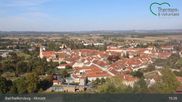 Archived webcam image showing Old Town of Bad Radkersburg on 1 Oct 2026 at 15:01