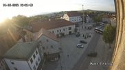 Archived webcam image showing View of Tittling Market Square on 4 May 2026 at 06:40