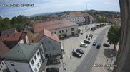 Archived webcam image showing View of Tittling Market Square on 4 May 2026 at 12:40