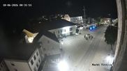 Archived webcam image showing View of Tittling Market Square on 18 Jun 2026 at 00:54