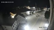 Archived webcam image showing View of Tittling Market Square on 18 Jun 2026 at 02:54
