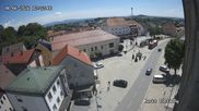 Archived webcam image showing View of Tittling Market Square on 18 Jun 2026 at 12:54
