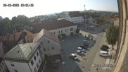 Archived webcam image showing View of Tittling Market Square on 3 Aug 2026 at 08:28
