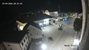 Archived webcam image showing View of Tittling Market Square on 19 Sep 2026 at 00:56