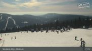 Archived webcam image showing Špindlerův Mlýn - Medvědín on Feb 26, 2026 at 11:49 AM