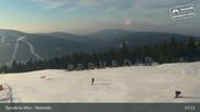 Archived webcam image showing Špindlerův Mlýn - Medvědín on 14 Mar 2026 at 07:30