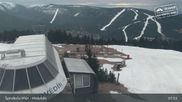 Archived webcam image showing Špindlerův Mlýn - Medvědín on 28 Mar 2026 at 08:46