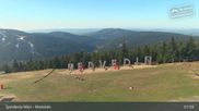 Archived webcam image showing Špindlerův Mlýn - Medvědín on 1 May 2026 at 08:27