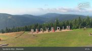 Archiviertes Webcam Bild: Spindlermühle - Bergstation Sessellift Medvědín am 28.07.2026 um 07:37 Uhr