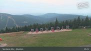 Archived webcam image showing Špindlerův Mlýn - Medvědín on 31 Jul 2026 at 05:22