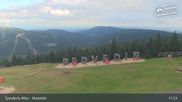Archived webcam image showing Špindlerův Mlýn - Medvědín on 24 Sep 2026 at 17:59