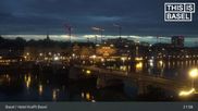 Archived webcam image showing Hotel Krafft in Basel on 12 Jun 2026 at 01:41
