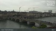 Archived webcam image showing Hotel Krafft in Basel on 12 Jun 2026 at 09:41