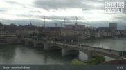 Archived webcam image showing Hotel Krafft in Basel on 12 Jun 2026 at 17:41